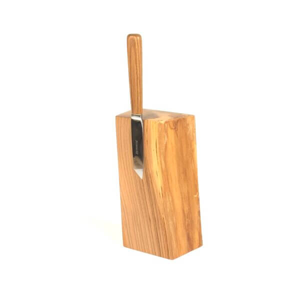 Messenblok in hout met magneet